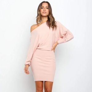 NWT! Petal & Pup | Oleo Dress - Blush Sweater Dress